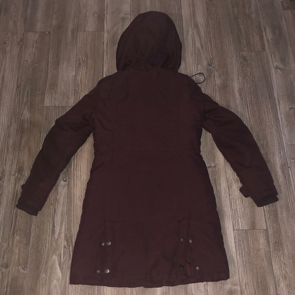 Vero Moda Winter Parka - XS - Deep Berry - Picture 5 of 5